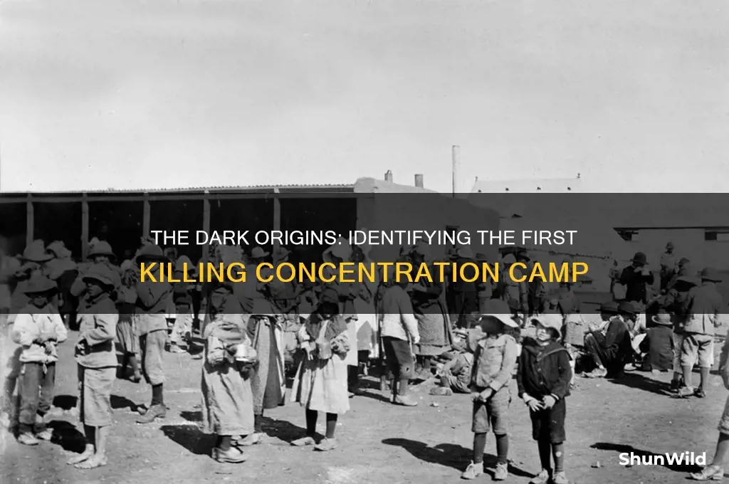 what was the first killing concentration camp