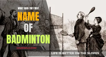 The Original Name of Badminton: A Historical Perspective