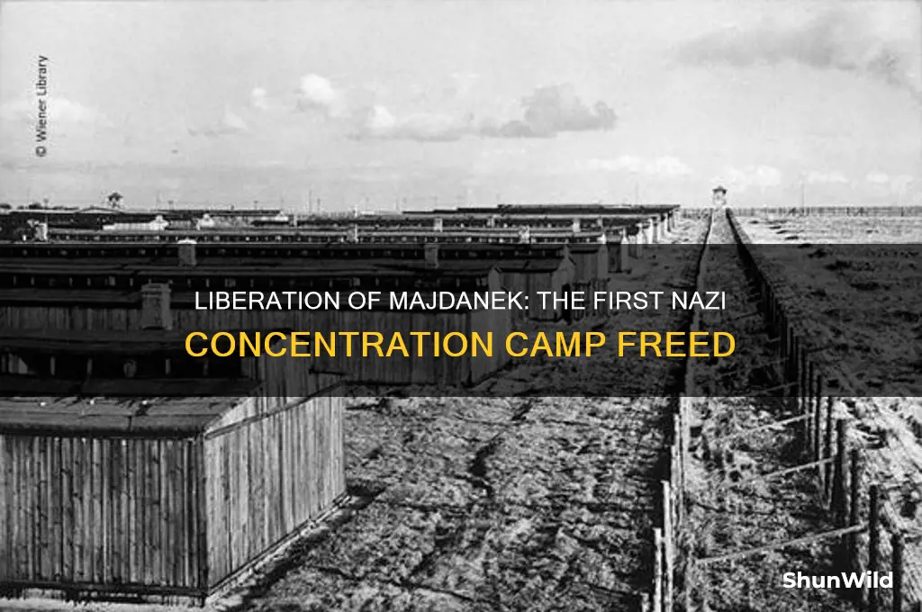 what was the first nazi concentration camp liberated