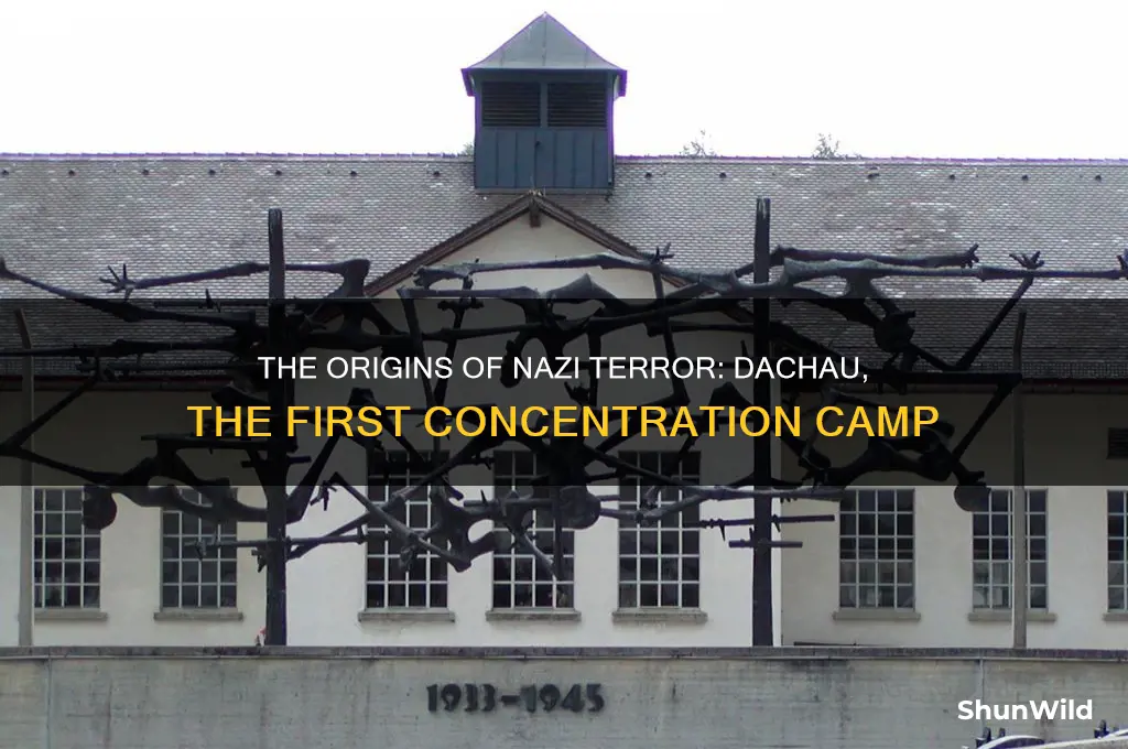what was the first nazi concentration camp