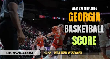 Florida-Georgia Basketball Face-Off: Final Score Recap