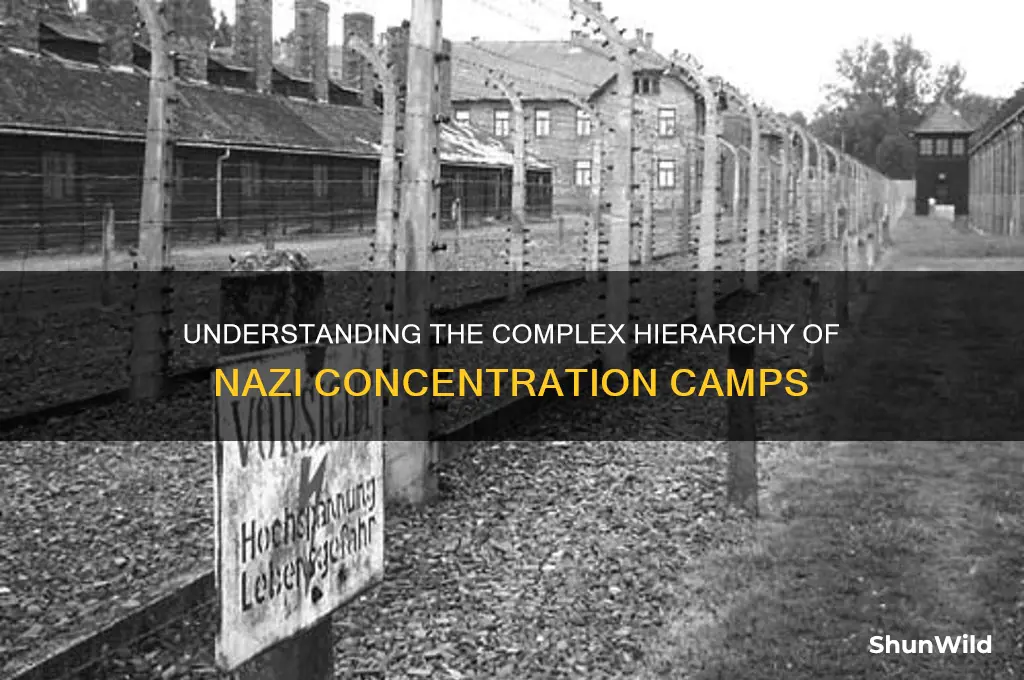 what was the hierarchy of concentration camps