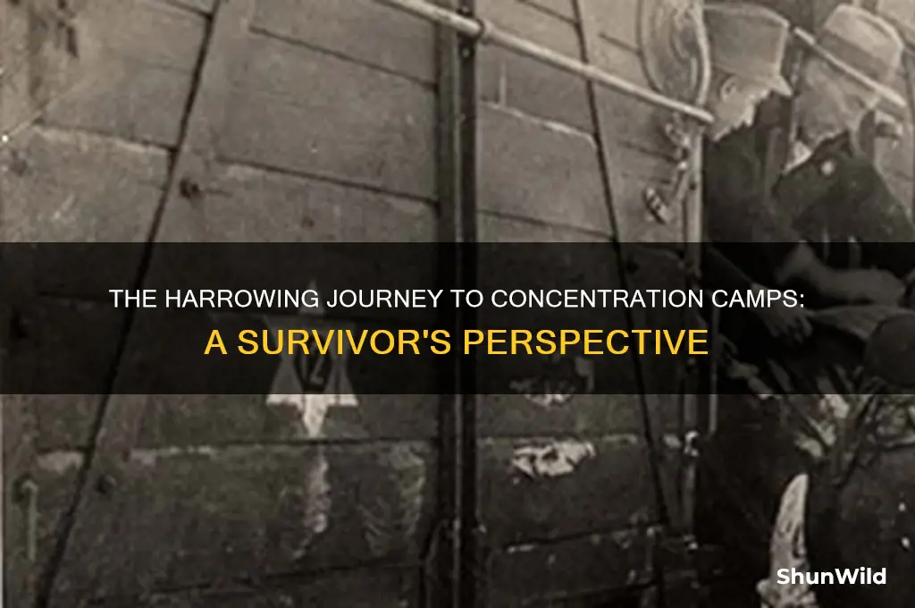 what was the journey to concentration camps like