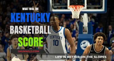 Kentucky's Basketball Triumph: Unveiling the Scores from an Unforgettable Season