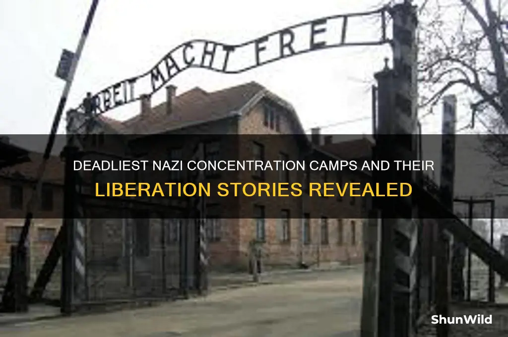 what was the most deadly concentration camps and who liberated