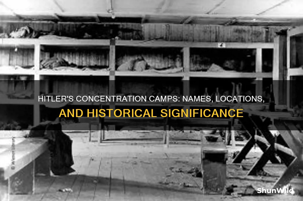 what was the name of hiltlers concentration camp