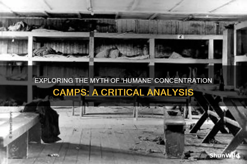 what was the nicest concentration camp