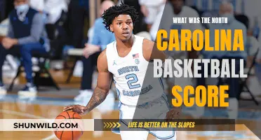 Tar Heels Triumph: North Carolina Basketball Score Recap