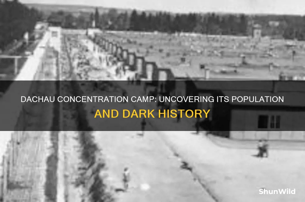 what was the population of dachau concentration camp