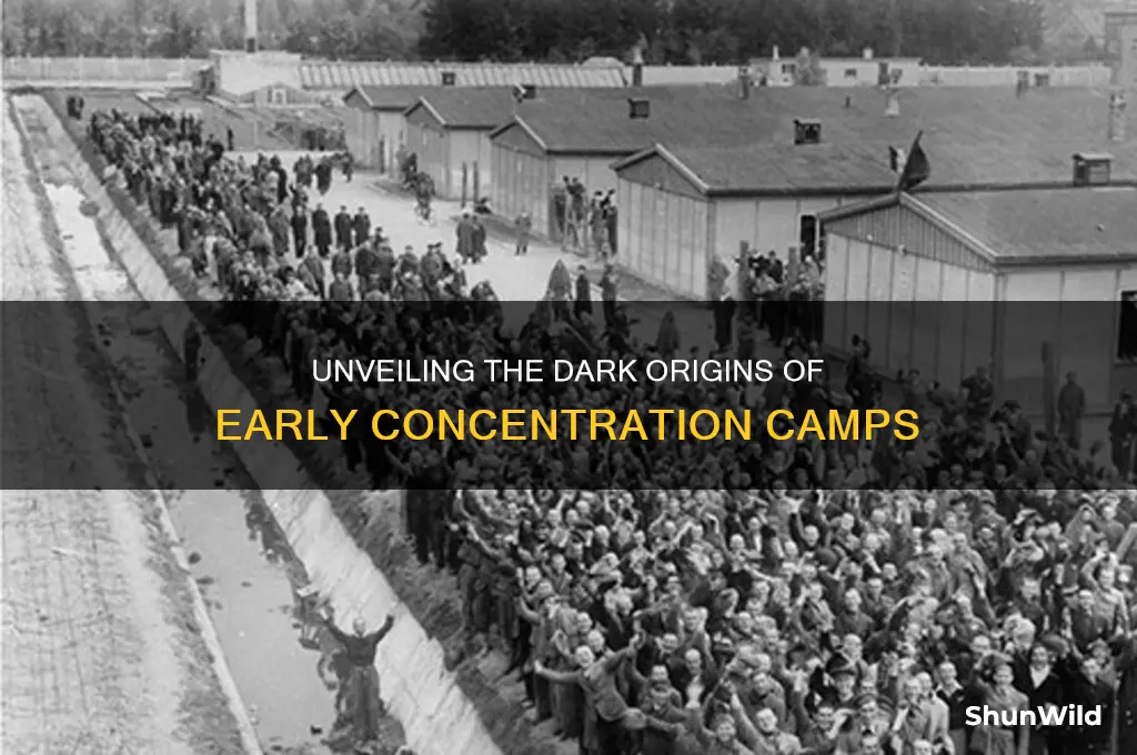 what was the primary purpose of the earliest concentration camps