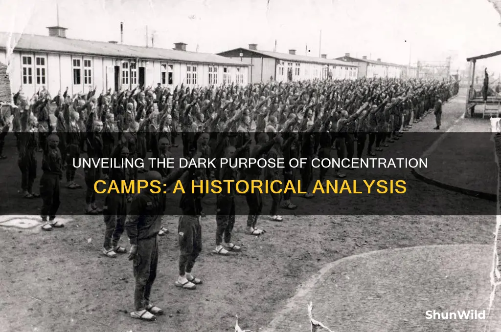what was the purpose of the concentration camps