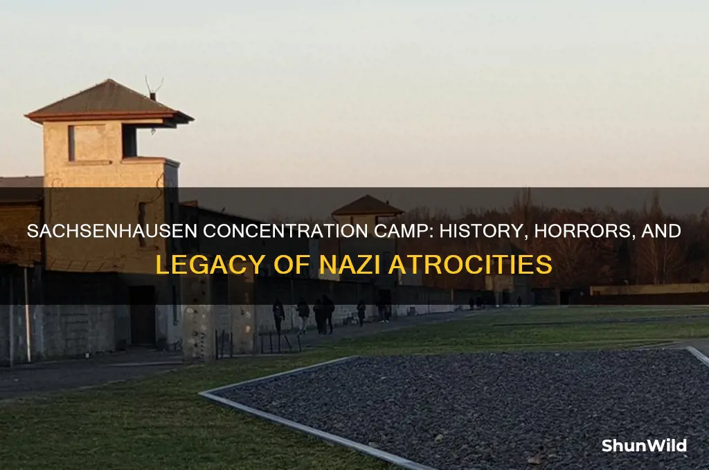 what was the sachsenhausen concentration camp