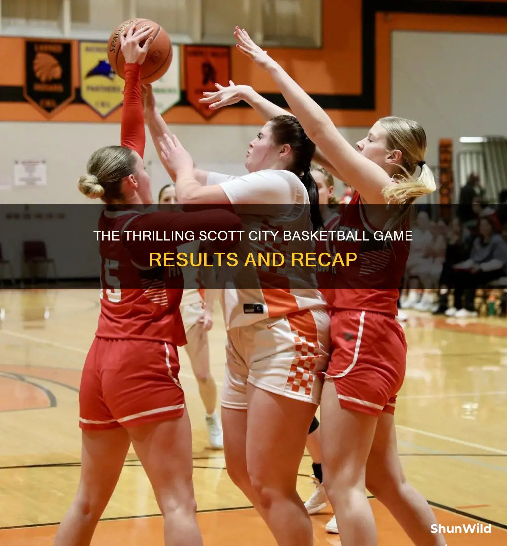 what was the score for scott city basketball