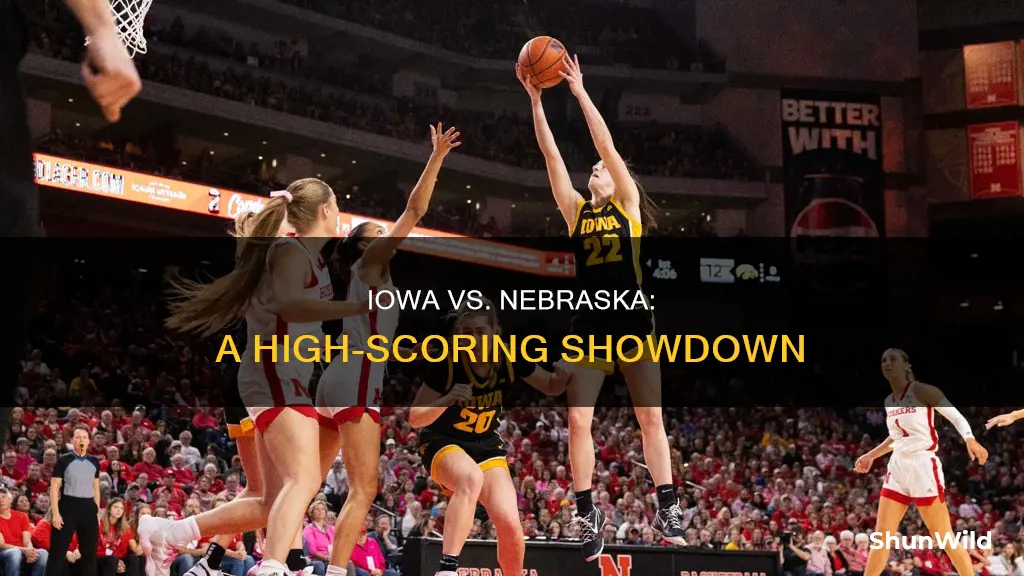 what was the score of the iowa vs nebraska basketball