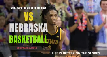Iowa vs Nebraska Basketball: Final Score Recap