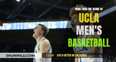 UCLA Men's Basketball: Scores and Results