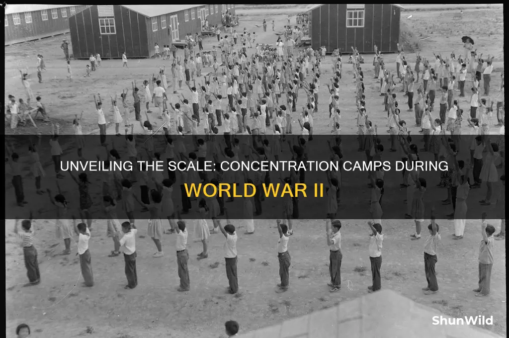 what was the tottal number of concentration camps during ww2