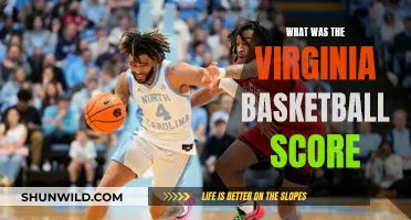 Virginia Basketball's Score: A Recap of the Recent Game