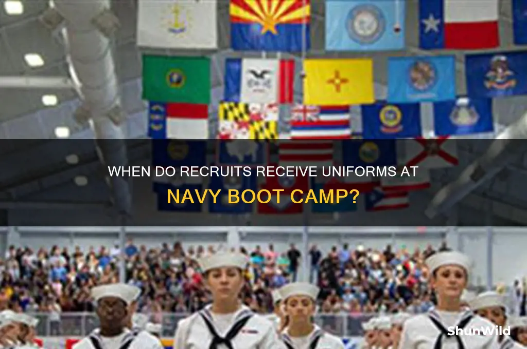 what week you get uniforms navy boot camp