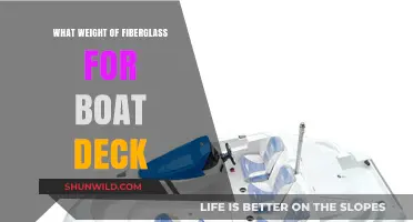 Optimal Fiberglass Weight for Boat Deck: A Comprehensive Guide