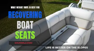 Choosing the Right Vinyl Weight for Boat Seat Revamp