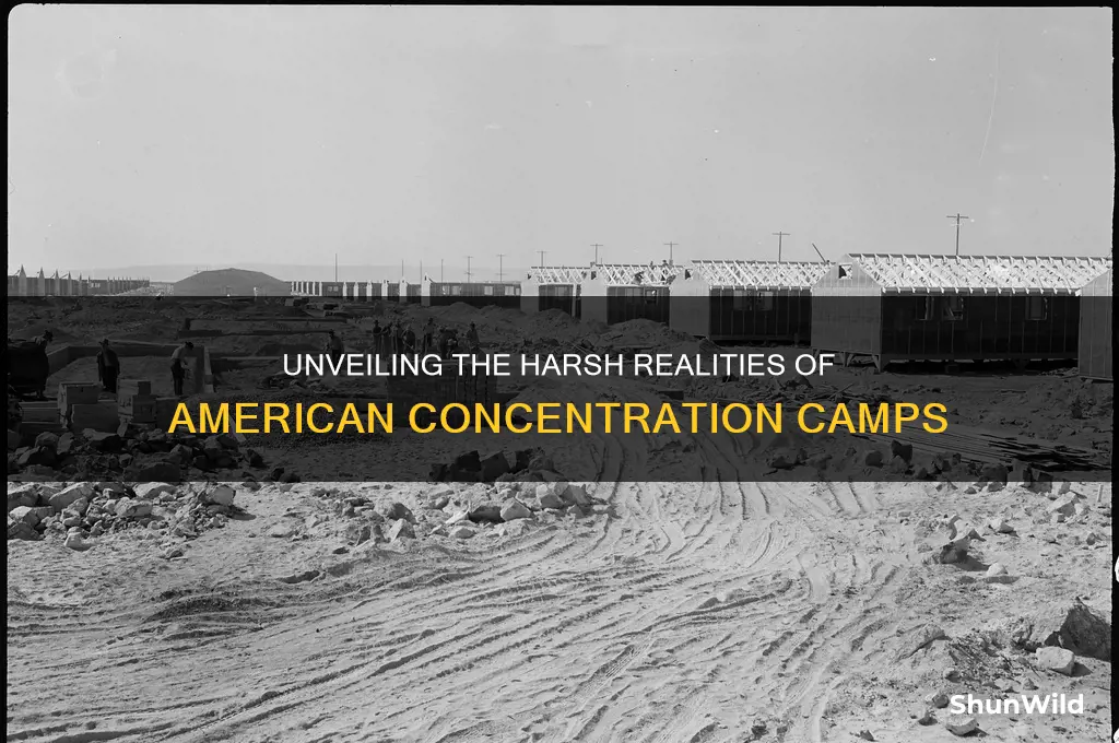 what were american concentration camps like
