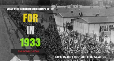 The Dark Purpose of 1933 Concentration Camps: A Historical Overview