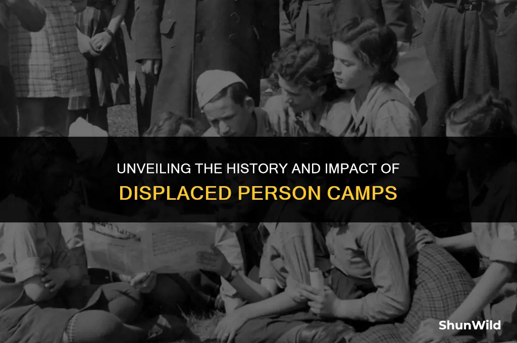what were displaced person camps
