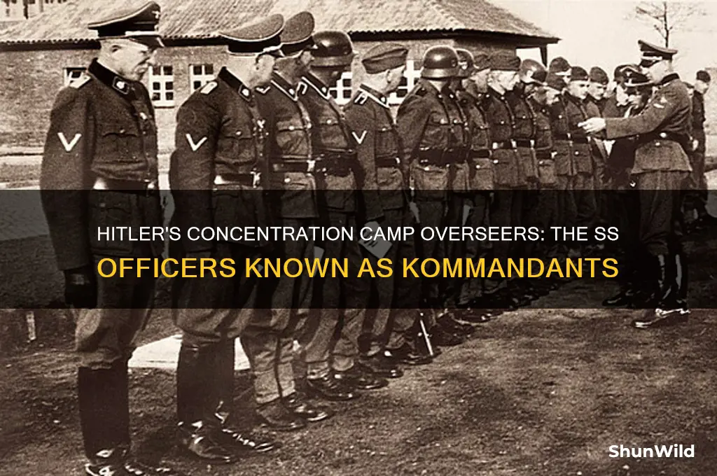 what were hitlers concentration camp overseers called