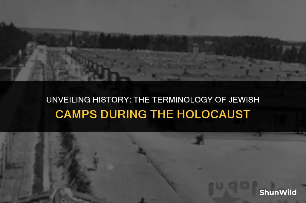 what were jewish camps called