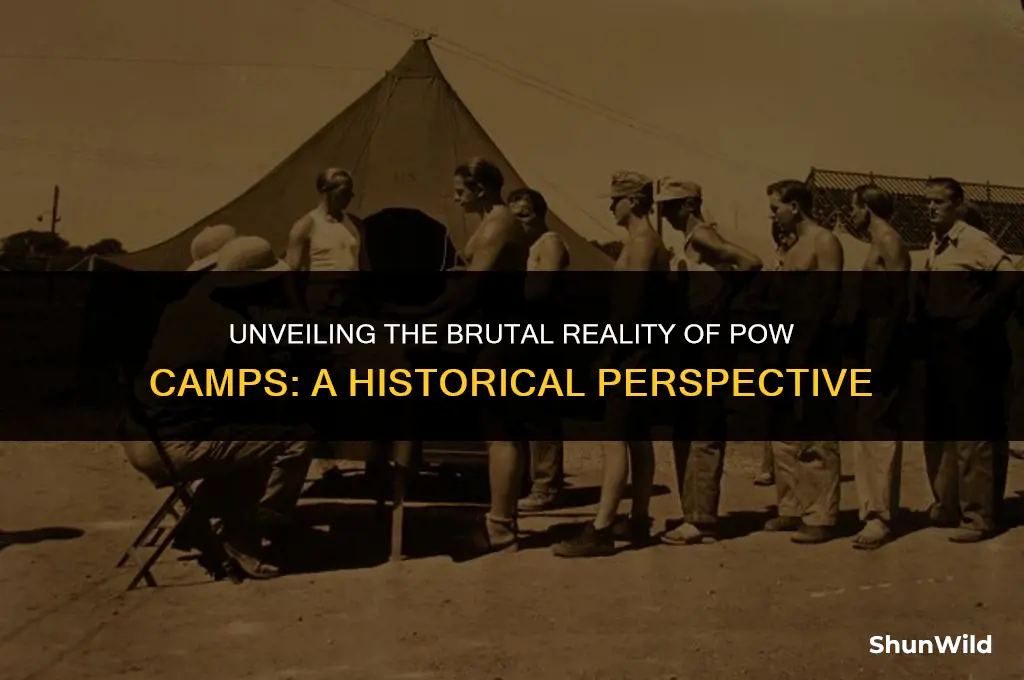 what were pow camps