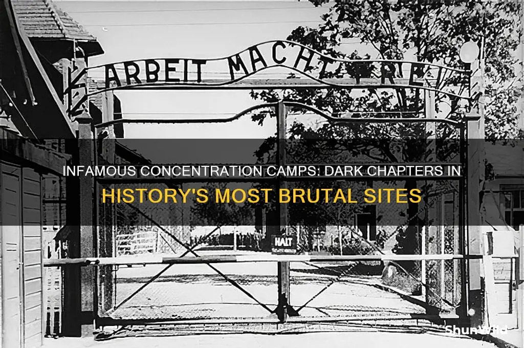 what were some of the most infamous concentration camps