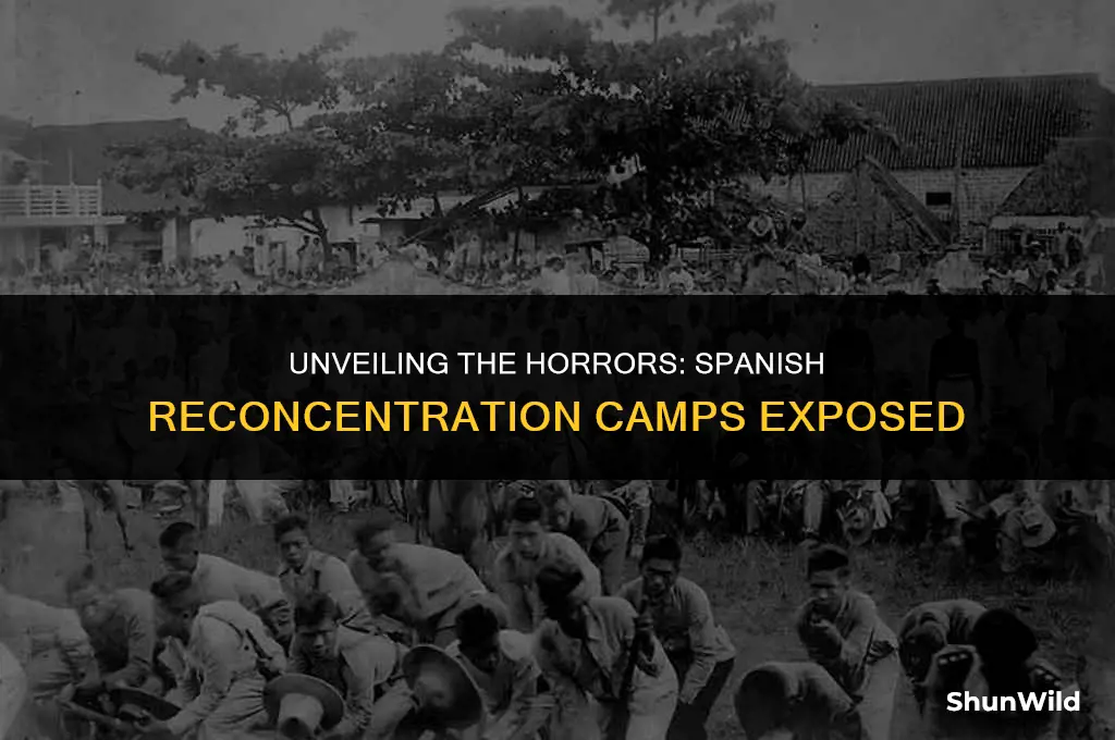 what were spanish reconcentration camps