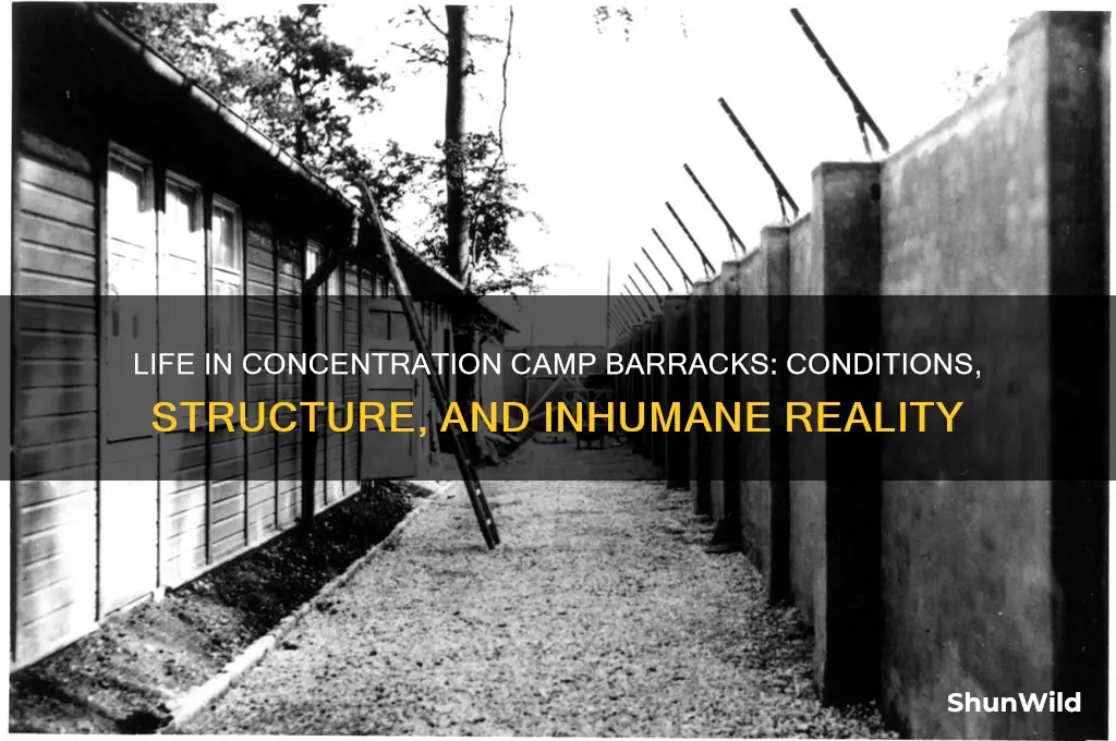 what were the barracks like in concentration camps