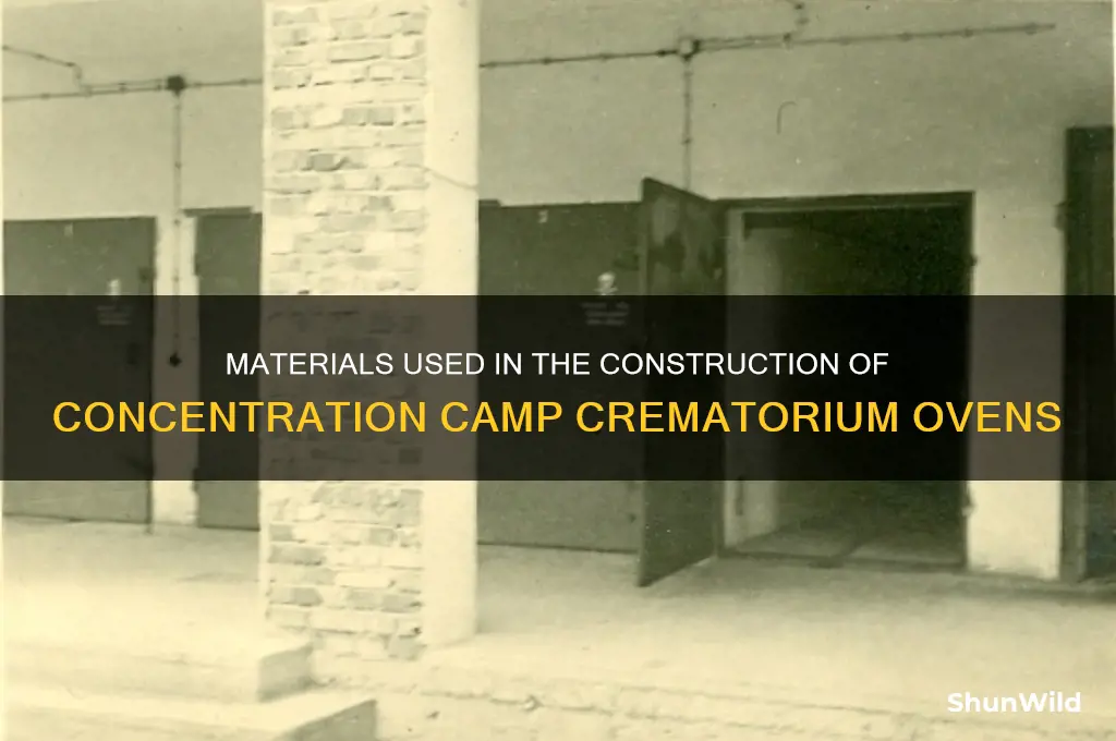 what were the concentration camp ovens made out of