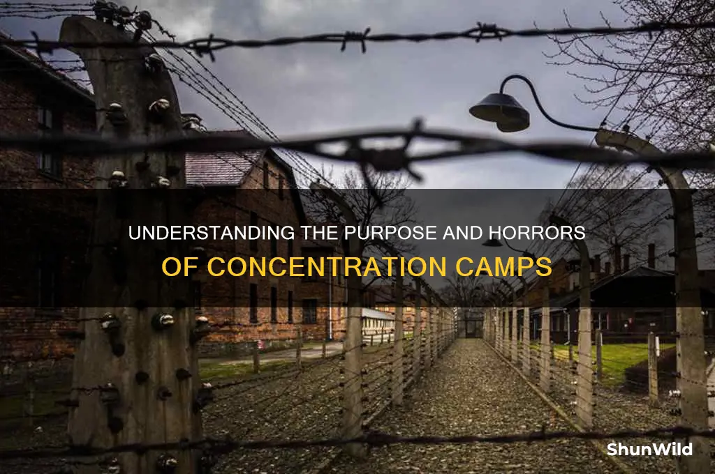 what were the concentration camps used for