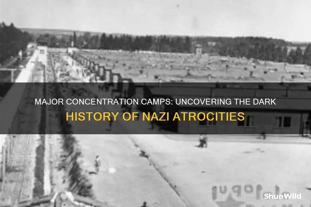 what were the major concentration camps