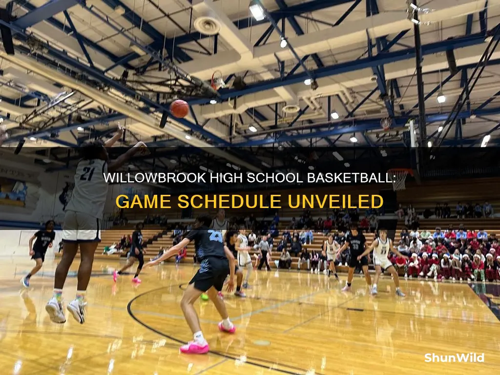 what willowbrook high school basketball schedule