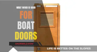 Best Wood Types for Boat Doors