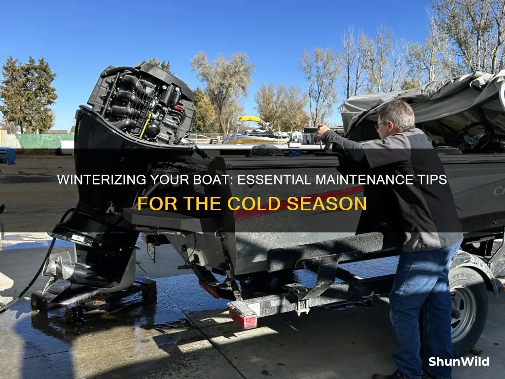 what work is do when you have your boat winterize