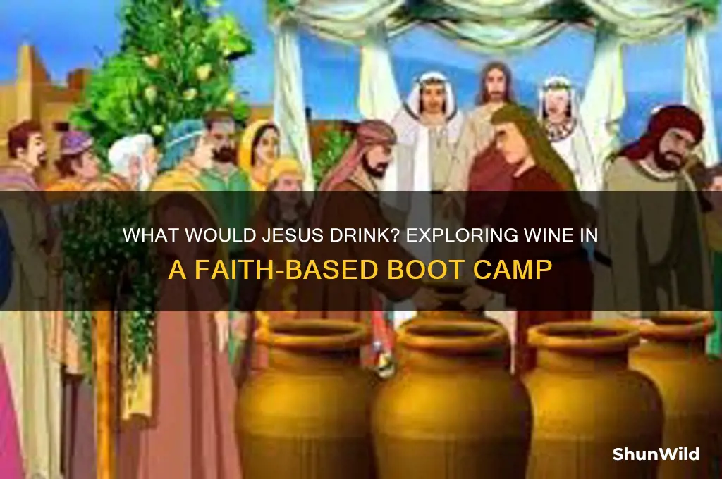 what would jesus drink wine boot camp