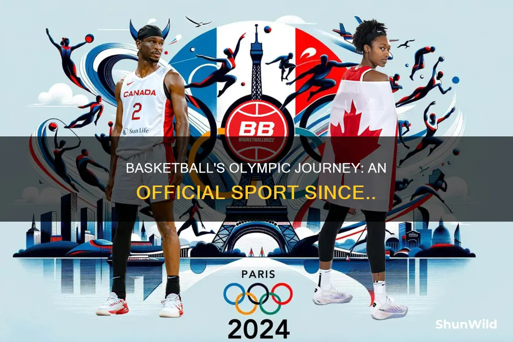 what year did basketball become an official olympic sport
