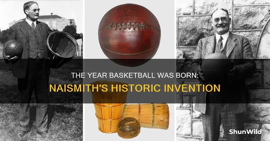 what year did naismeth invent basketball