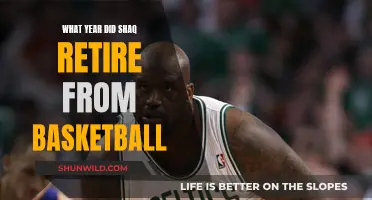 The Year Shaq Hung Up His Basketball Boots