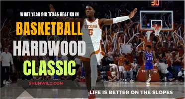 Texas Triumphs: The Year They Beat KU in the Hardwood Classic