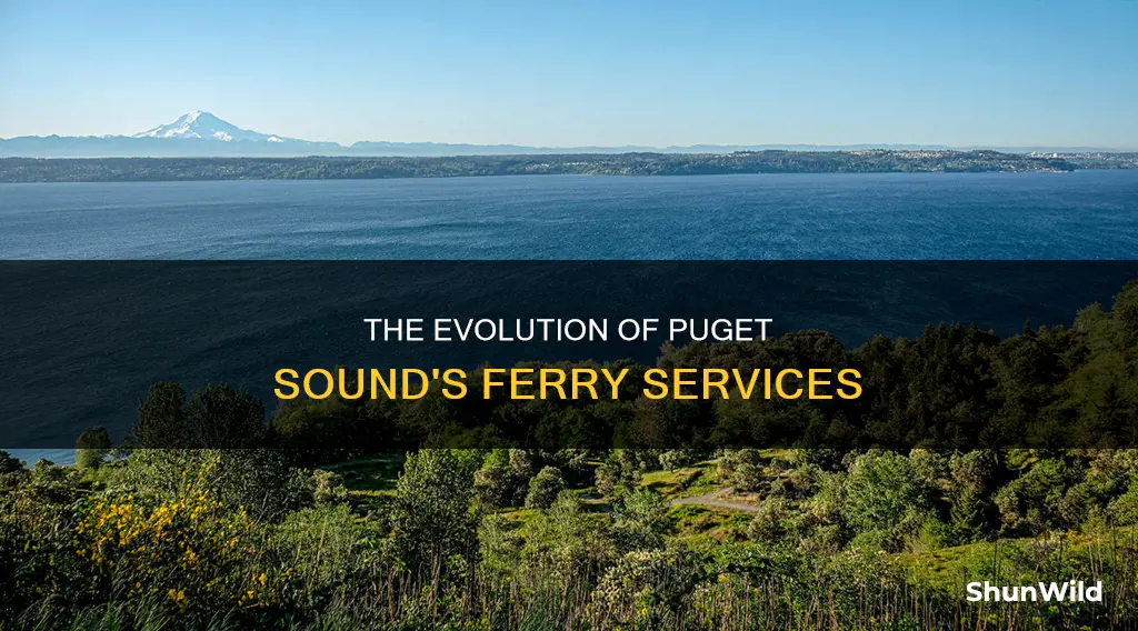 what year did the ferry boat of puget sound open