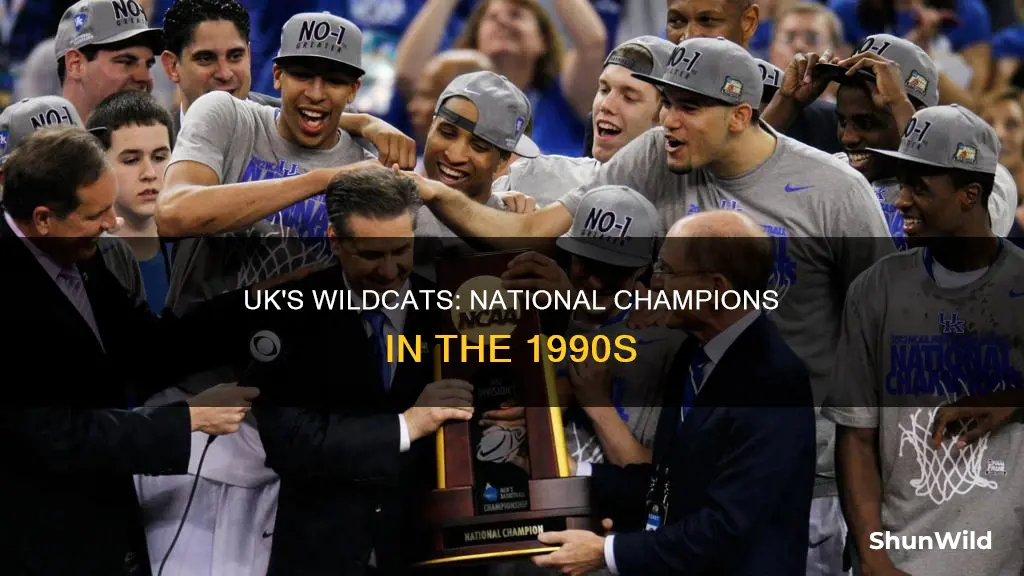 what year did the kentucky wildcats win national basketball champion