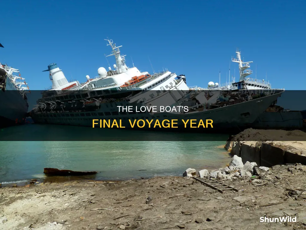 what year did the love boat go off the air