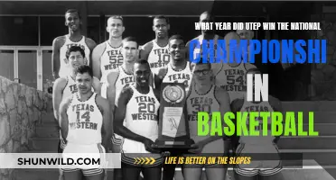 The Historic UTEP National Basketball Championship Victory