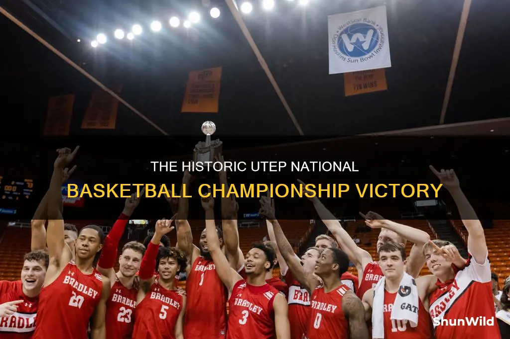 what year did utep win the national championship in basketball